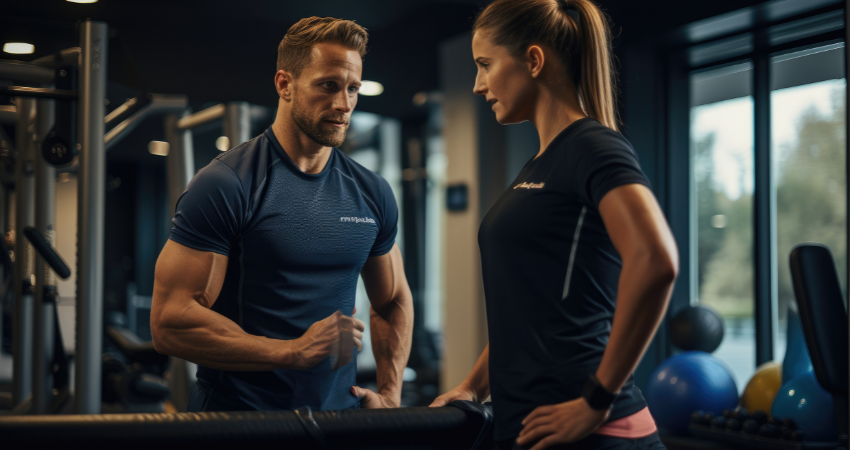 Fitness Coach and a Personal Trainer